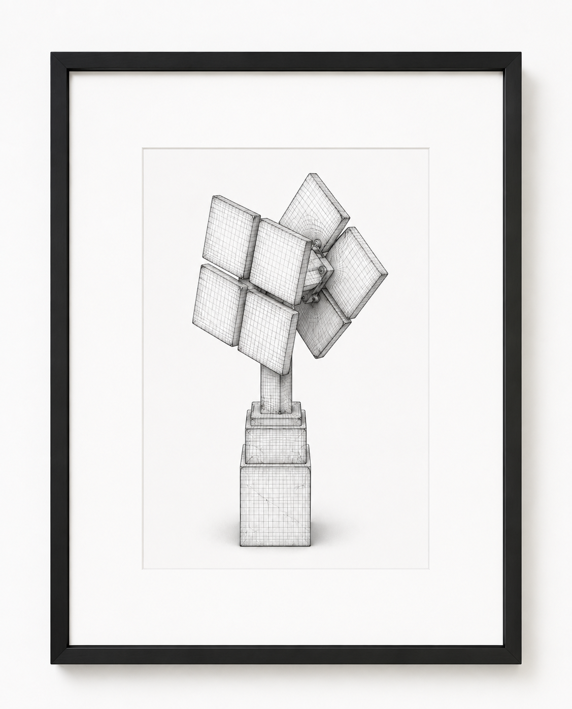 windmolen contemporary art print