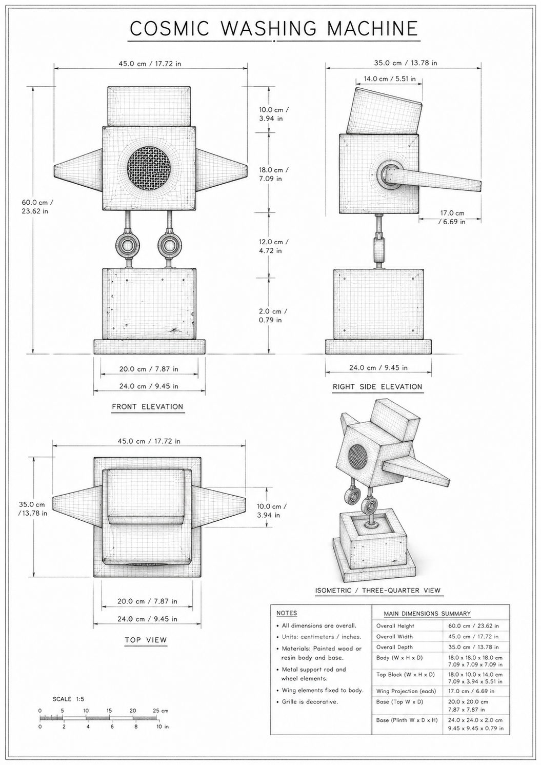 Flying Washing Machine