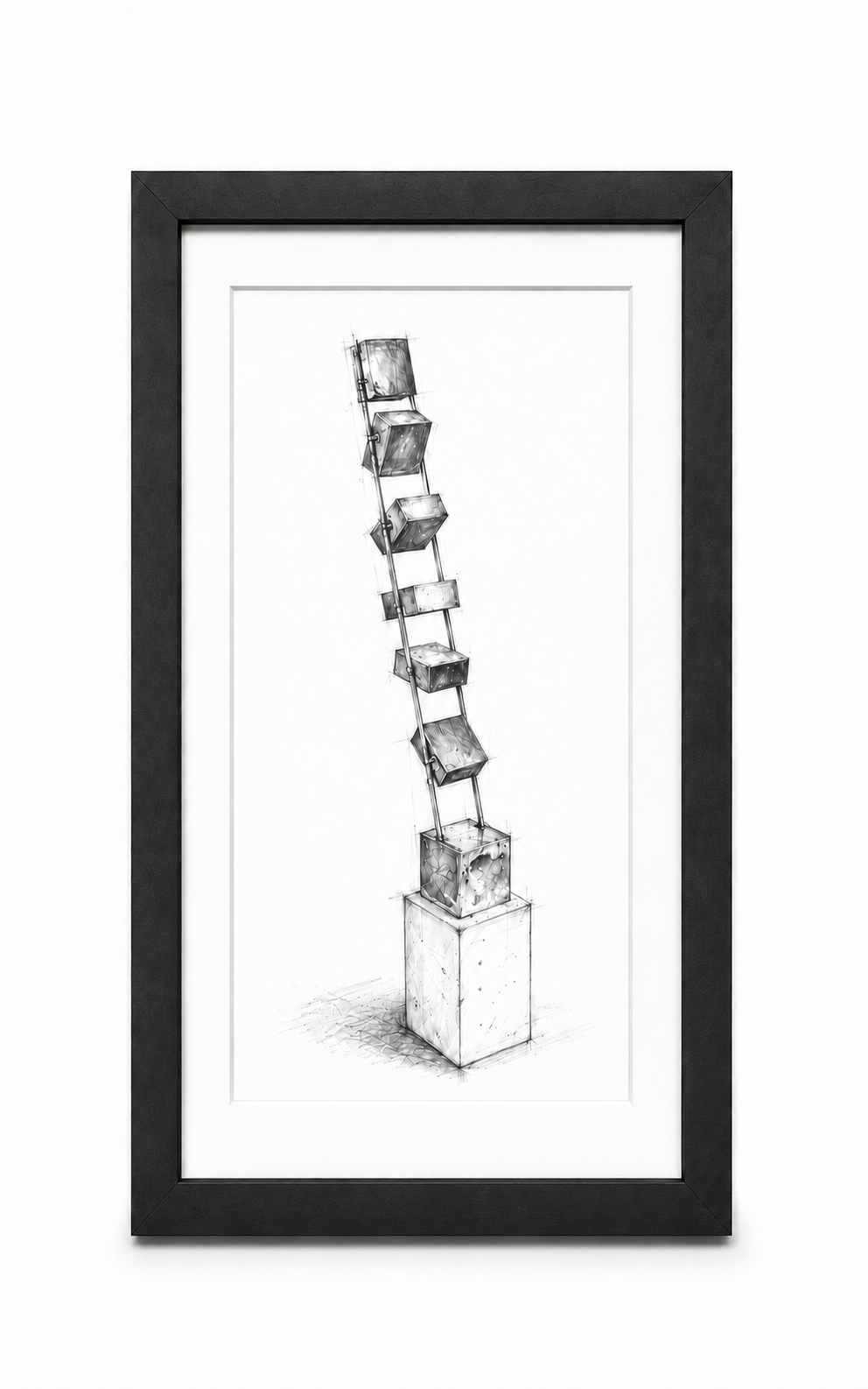 Chunky Wafer Ladder Print