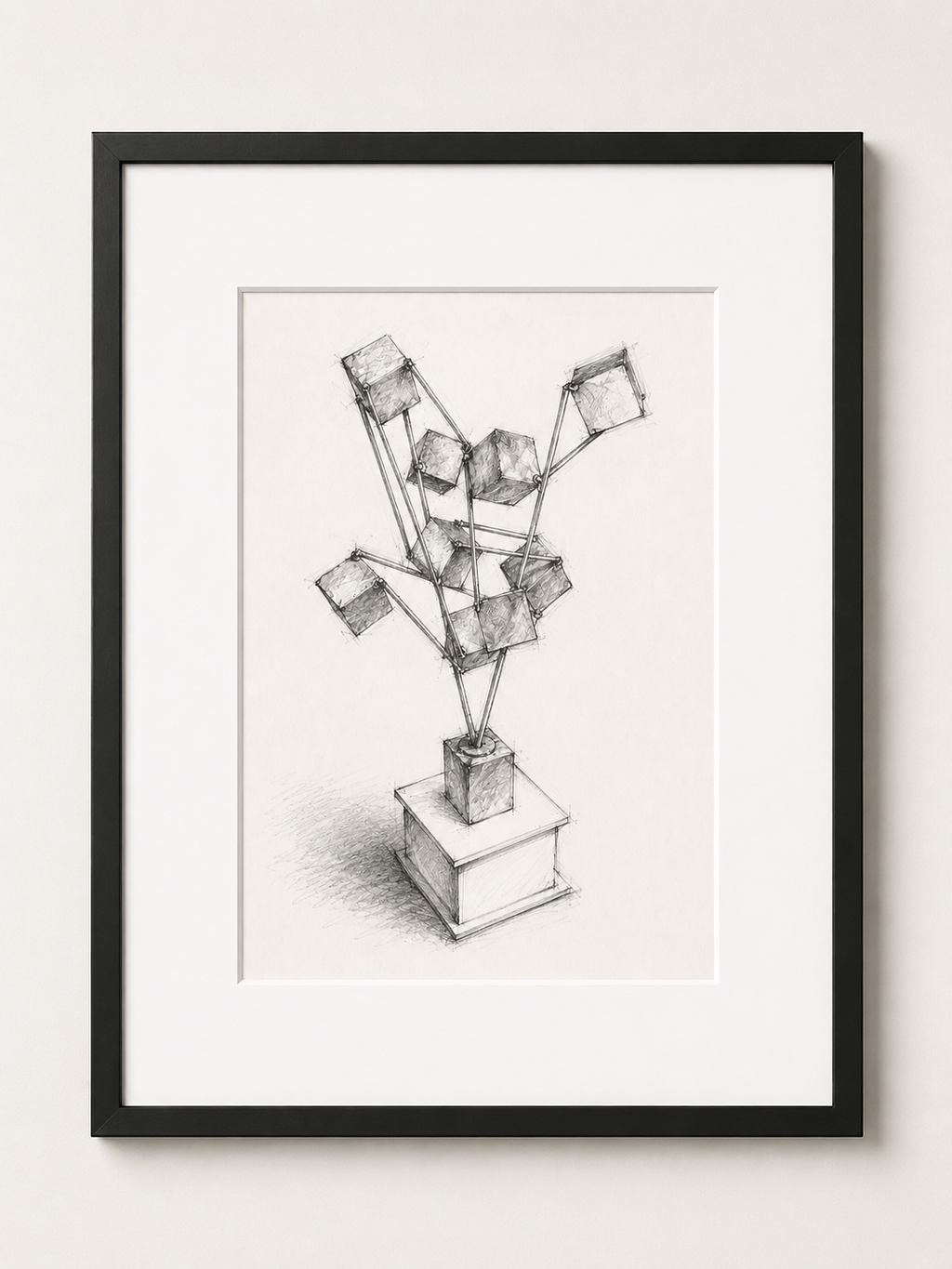 Cube Constellation Print