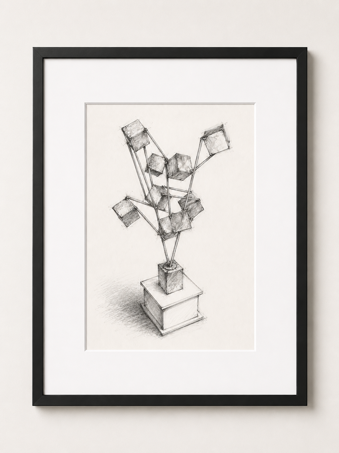 Cube Constellation Print