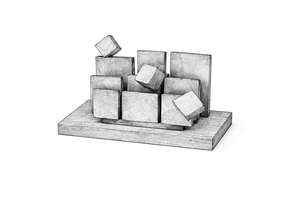 Cubes Over Waves