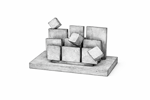 Cubes Over Waves