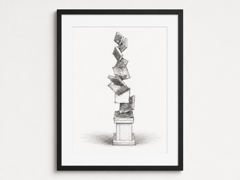 Wafer Waterfall Print