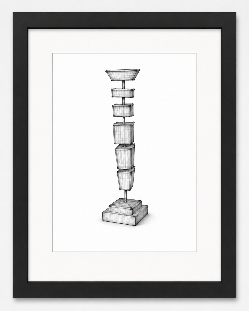 Pagoda Print