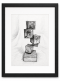 Five Cubes Print