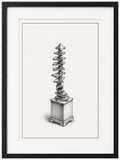 Wafer Spiral Print