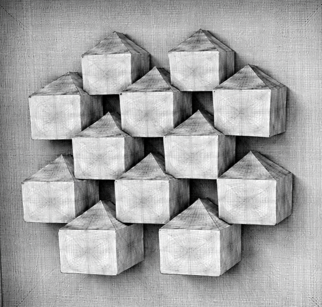 Symetrical Wedges-On-End