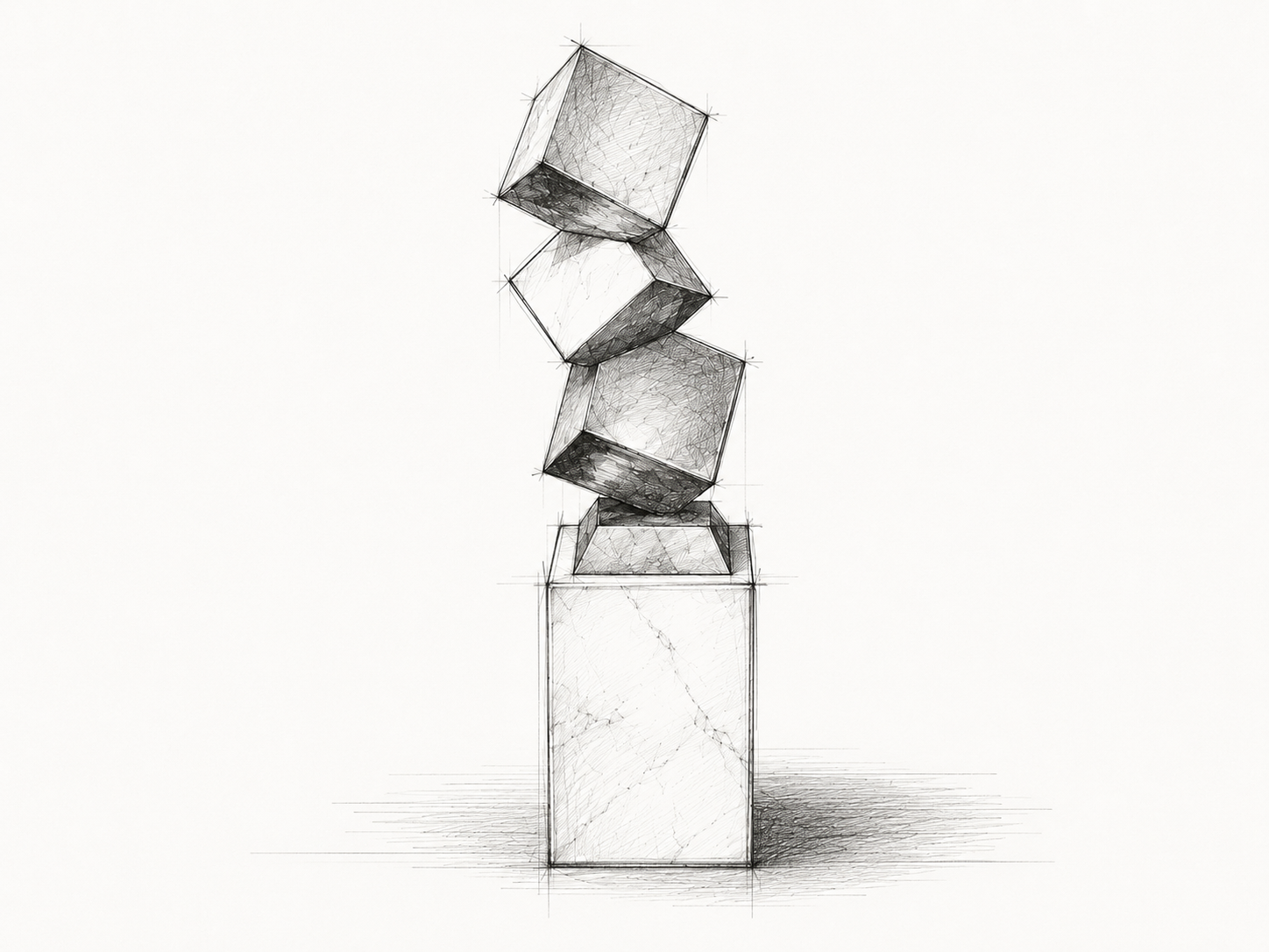 Three Cubes
