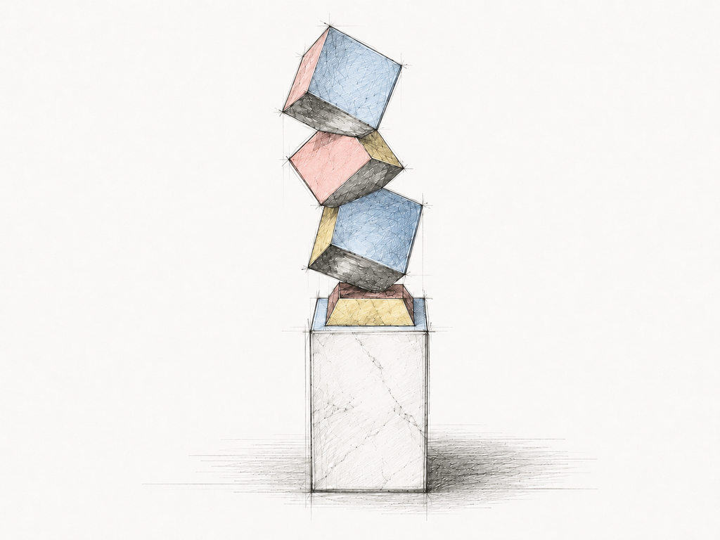 Three Cubes