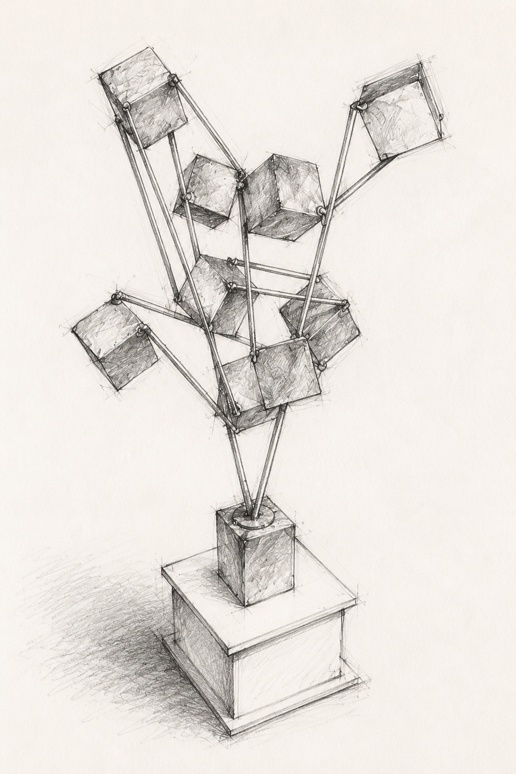 Cube Constellation Print