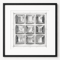 Caramilk Matrix Print