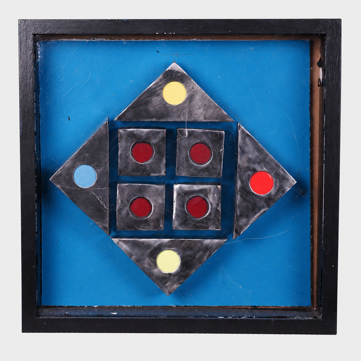 Multi-Colour Triangles and Cubes