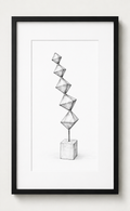 Five Raw Diamonds Print