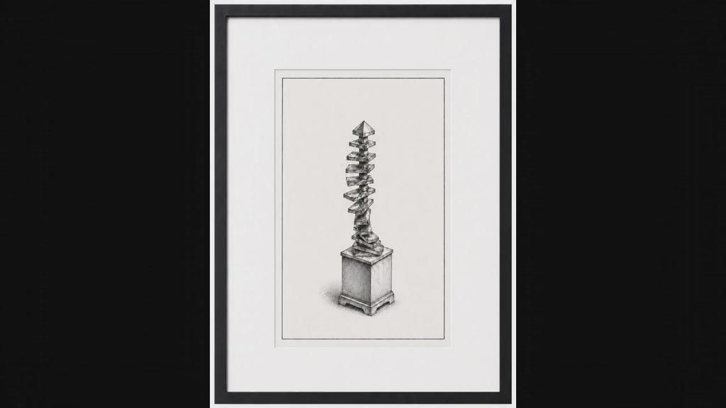 Wafer Spiral Print