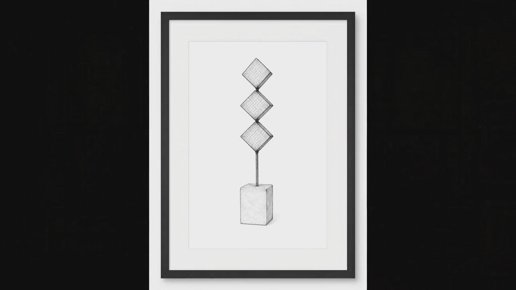 Three Diamonds Print